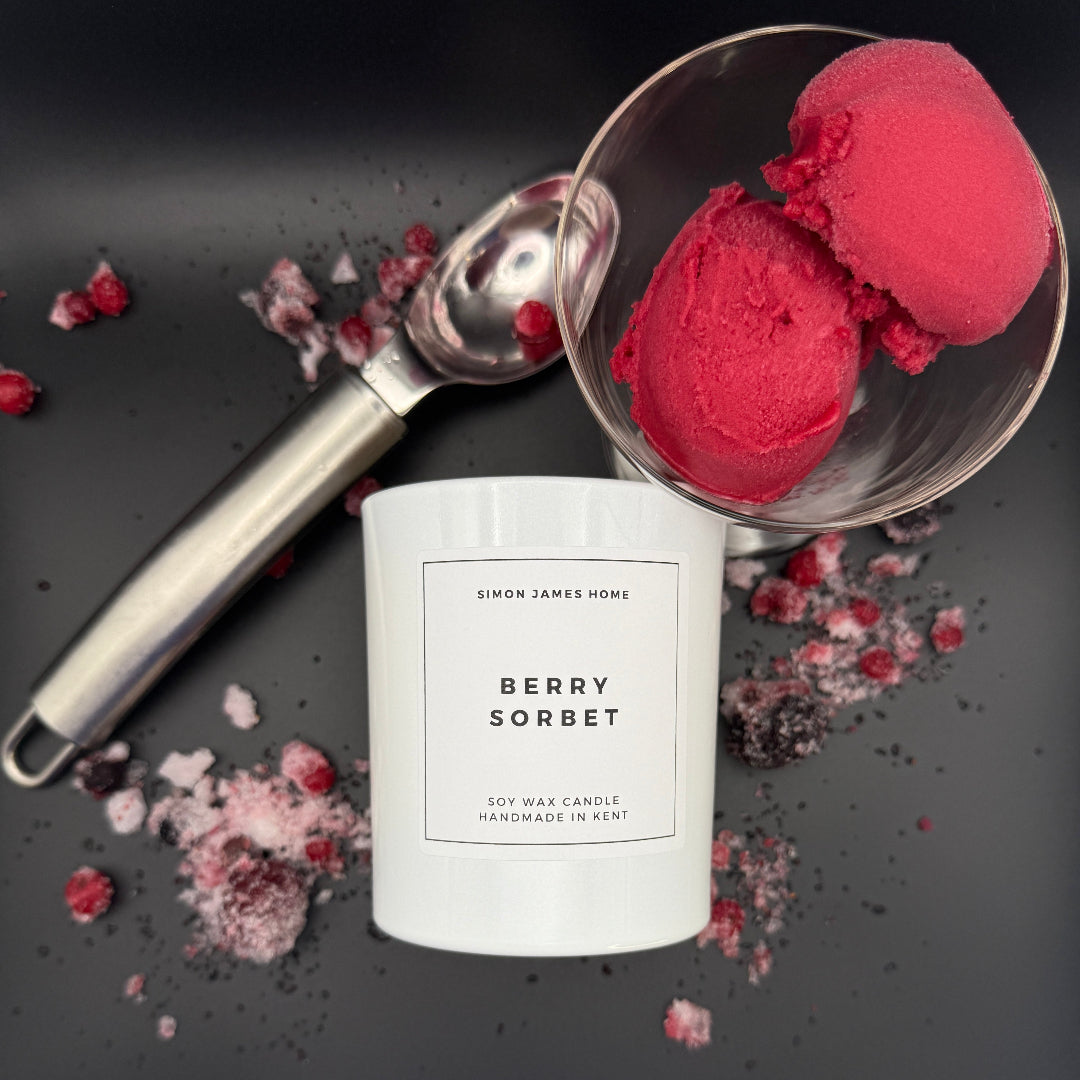 Berry Sorbet Handmade Soy Wax Candle