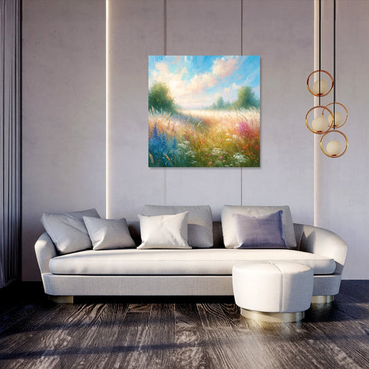 Dreamy Meadow Bliss Canvas