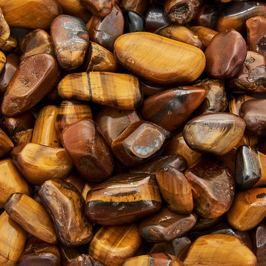 Tigers Eye Small Polished Collectible Gemstones 5mm (single)