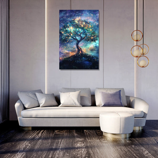 Celestial Arboreal Symphony Canvas