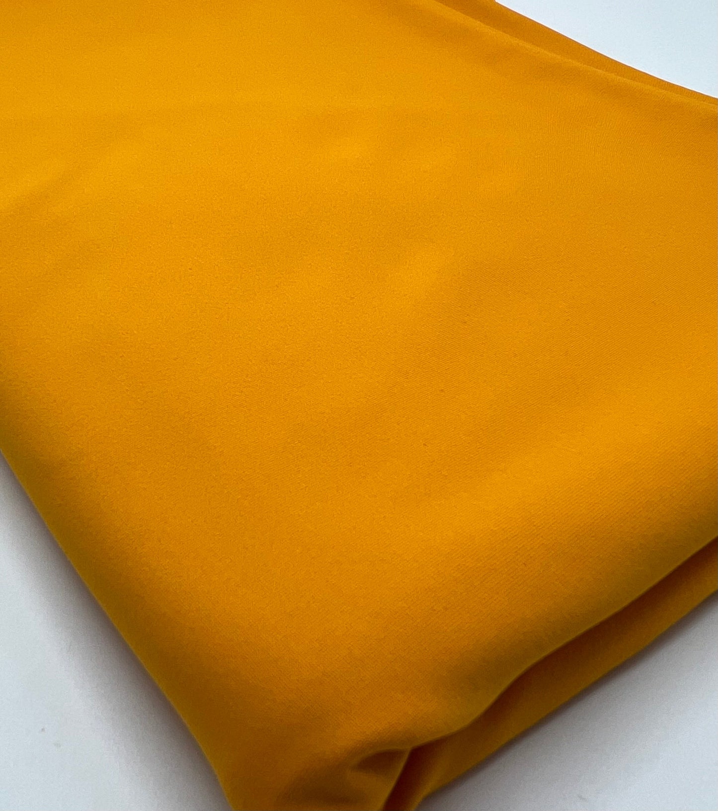 Mustard Yellow Stretch Jersey 220GSM 4 Way Stretch Fabric
