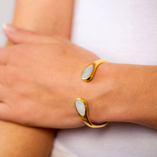 Athena Classic Bangle Silver Turquoise