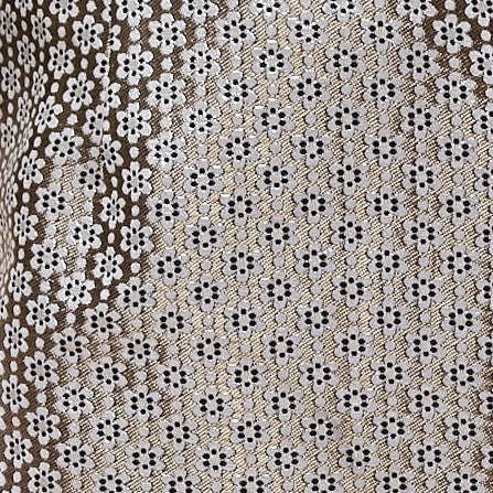 Aubin Disco Floral Jacquard Mini Skirt