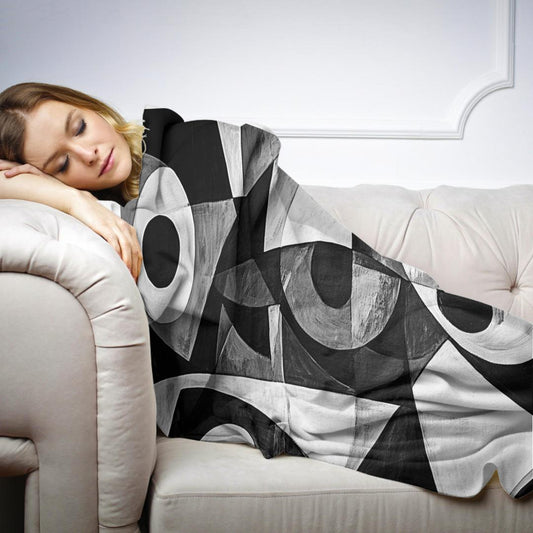 Monochrome Geometrics Blanket