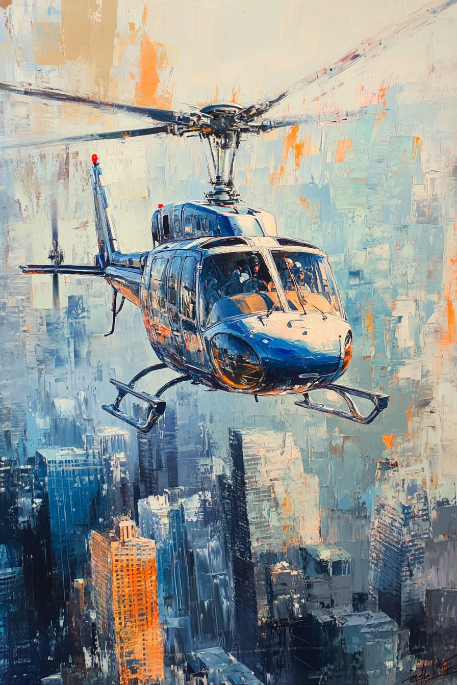 Aerial Serenade Canvas