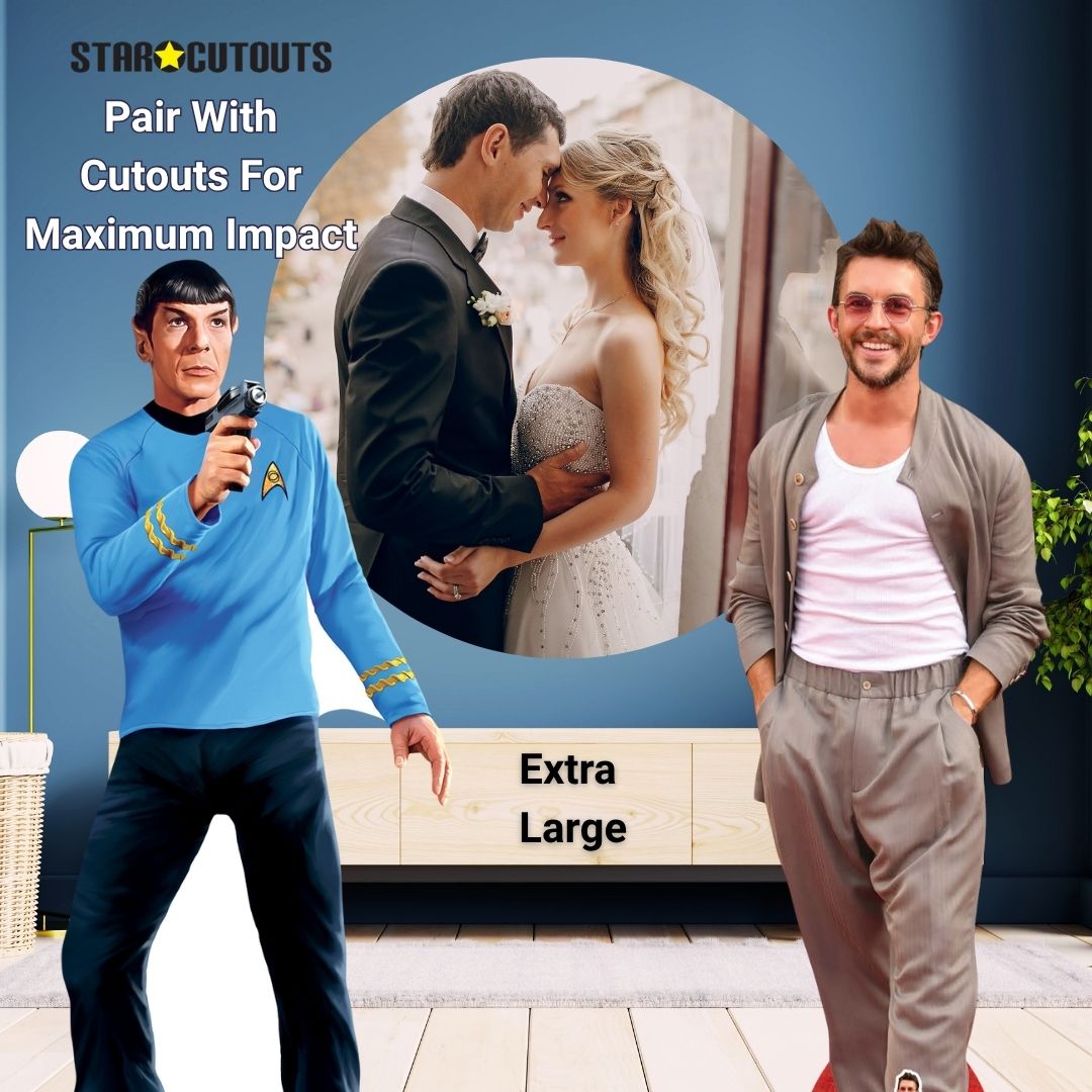 SCCIRCOR4 - Extra Large Printed Rigid Circle Correx Board, Poster, Sign Height 96cm