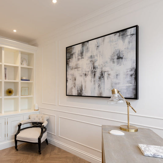 Allure Landscape Framed Printed Canvas