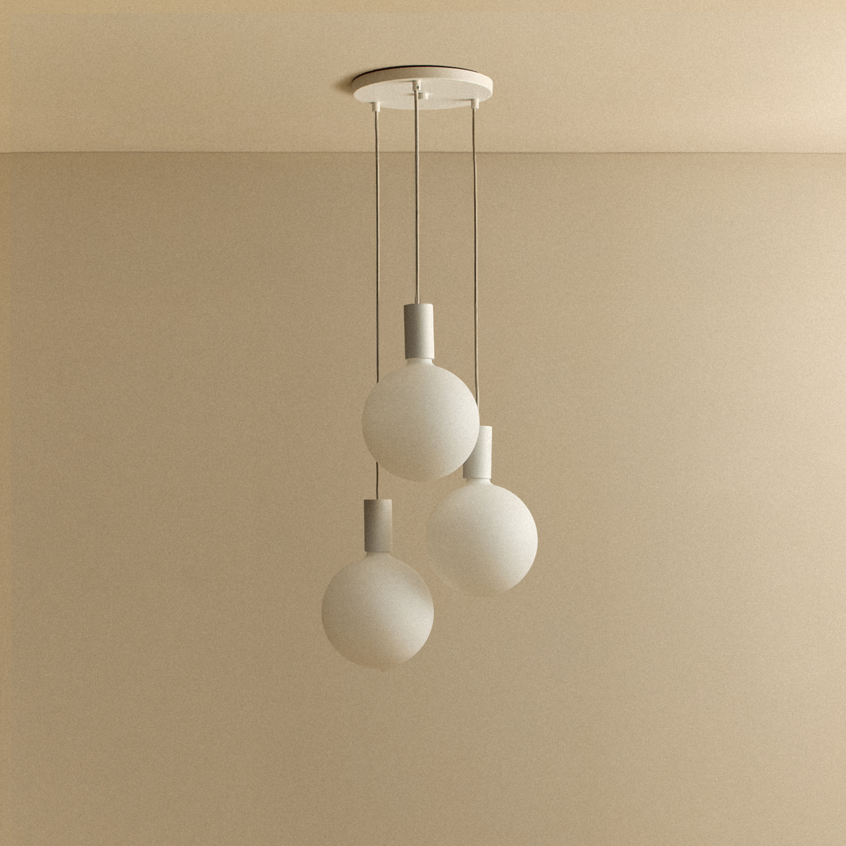 Alumina Triple Pendant + Sphere V