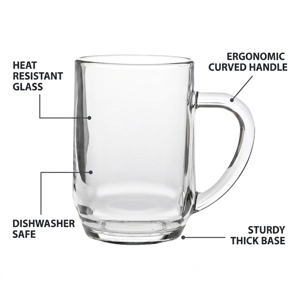 Heritage Glass Tankard - 0.57Ltr