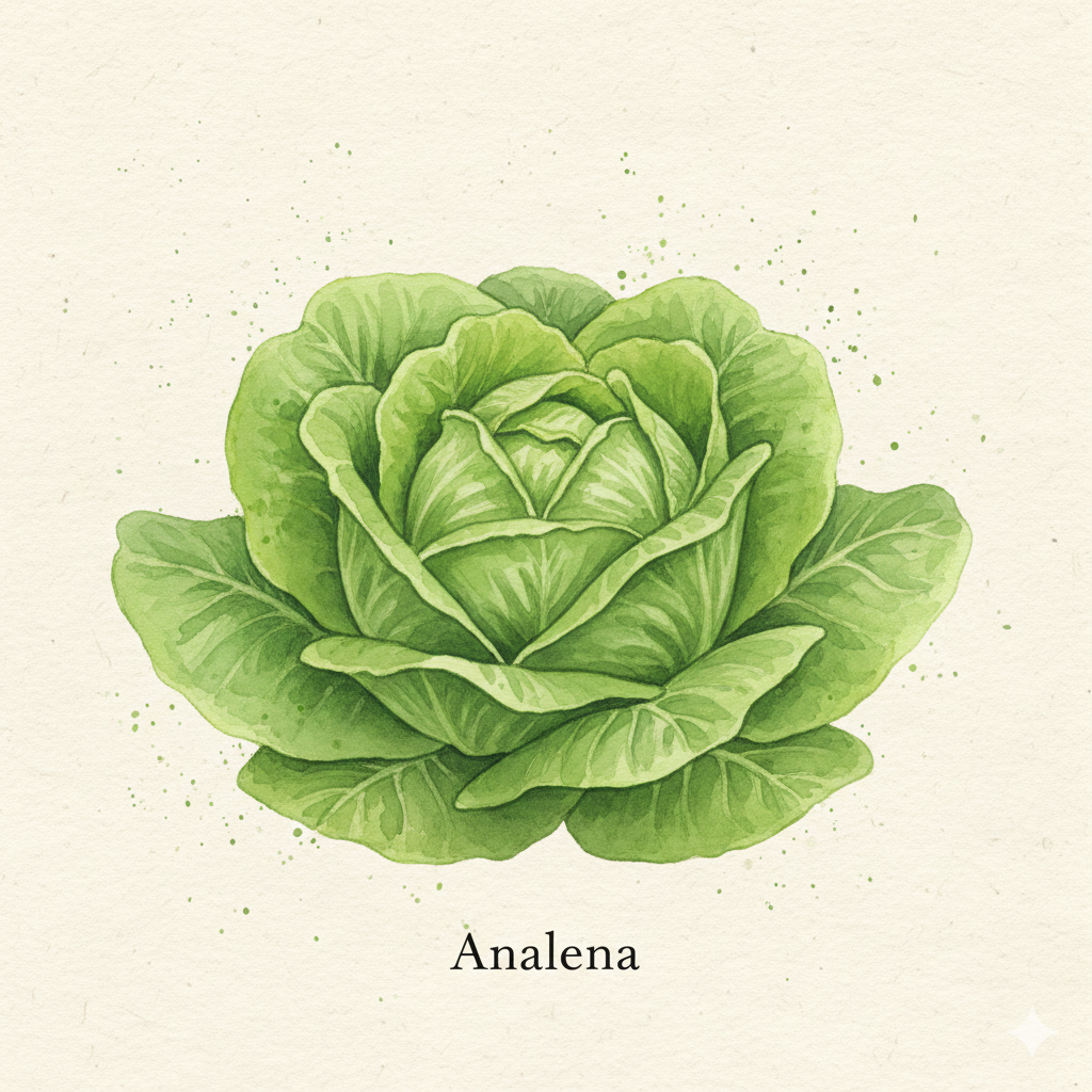 Lettuce Seeds - Analena - Exhibition Quality Butterhead (300 Seeds)