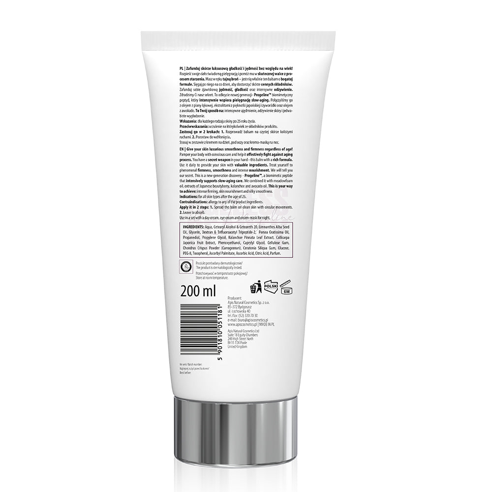 Apis Ageless Beauty Anti-Ageing Firming Body Balm with Progeline | 200ml