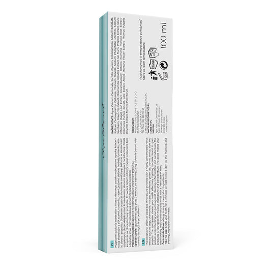 Apis Optima Apident toothpaste with Dead Sea minerals and fresh mint - deep cleansing and natural whitening | 100ml