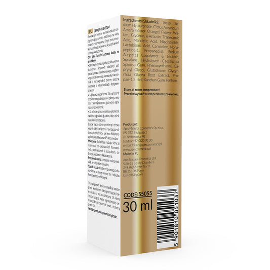 Apis Depiq Pro System Depigmenting Booster with 1% Arbutin & 1% Brightening Complex | 30ml