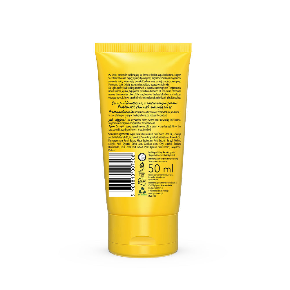 Apis Fruit Shot Banan - Normalising Face Cream | 50 ml