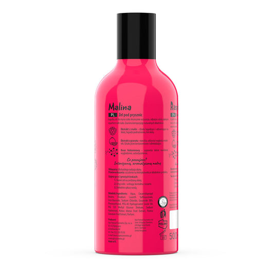 Apis Fruit Shot Raspberry Shower Gel | 500 ml