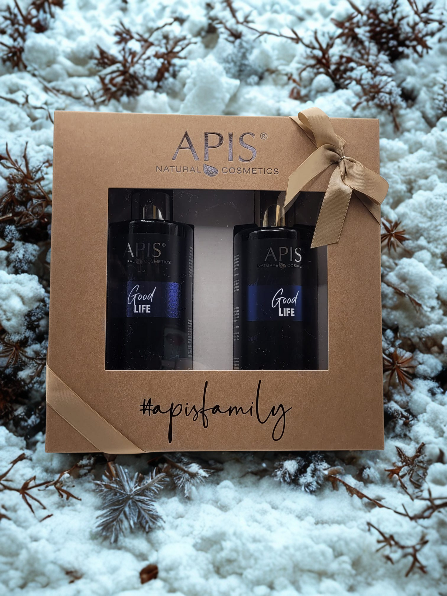 Apis Good Life Christmas Set | Moisturising Balm 300 ml & Shower Gel 300 ml
