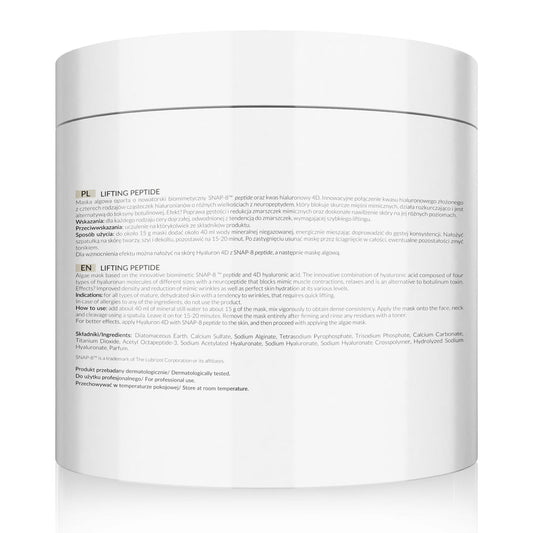 Apis Lifting Peptide Alginate Mask with SNAP-8 Peptide | 200 g | Botox-Like