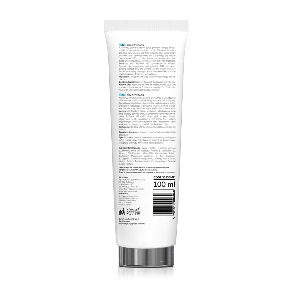 Apis Oxy O2 Terapis Oxygenating Microdermabrasion Peeling | 100ml