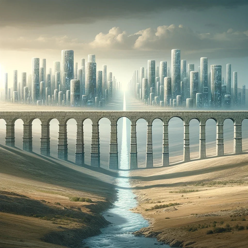 Aqueduct of Futures Past Canvas