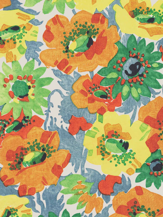 No.013 - Summer Poppies - Vintage Archive Poster Prints