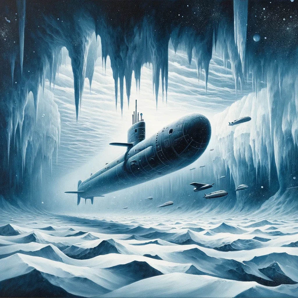 Arctic Abyss Cotton Cushion