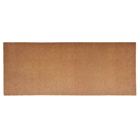 Non-Shed Synthetic Coir Kitchen and Hallway Runner Rug