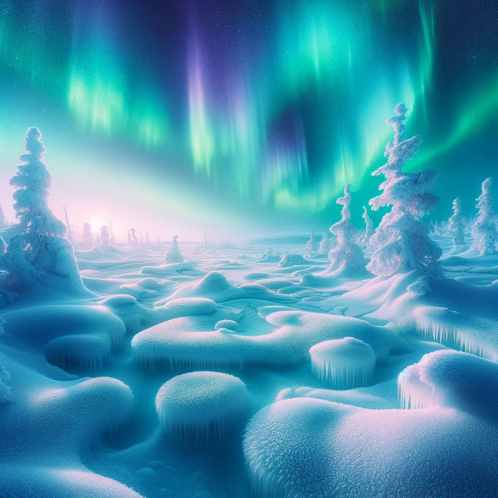 Aurora Whisper Canvas