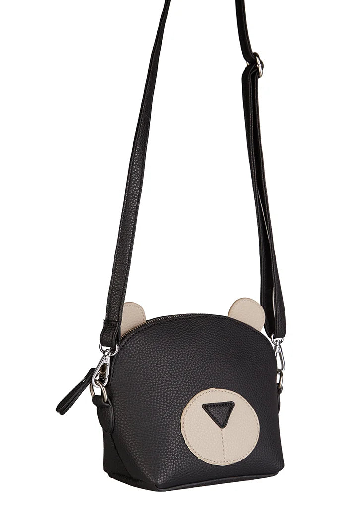 Aurora Black Bear Shoulder Bag