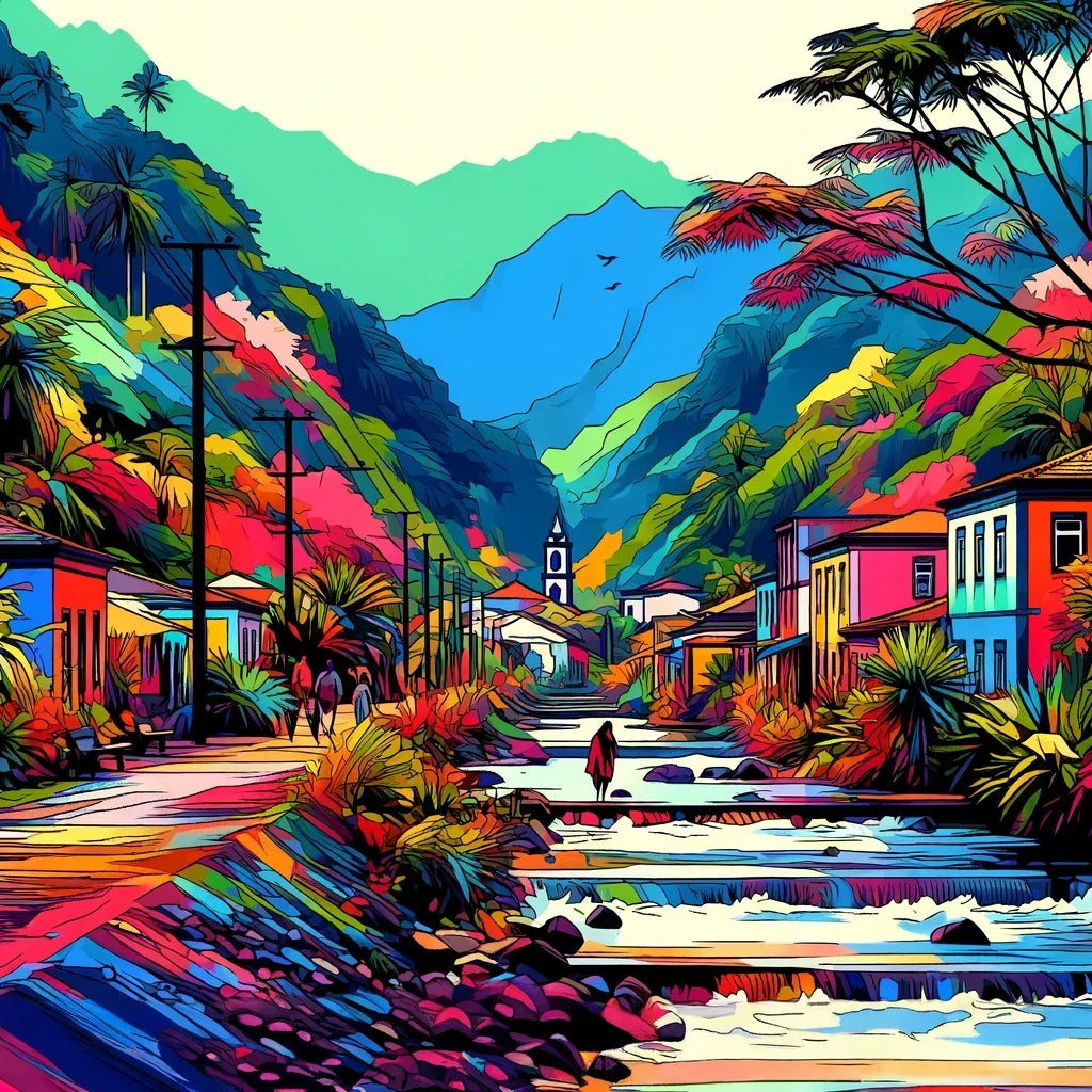 Azores Island Bliss Canvas