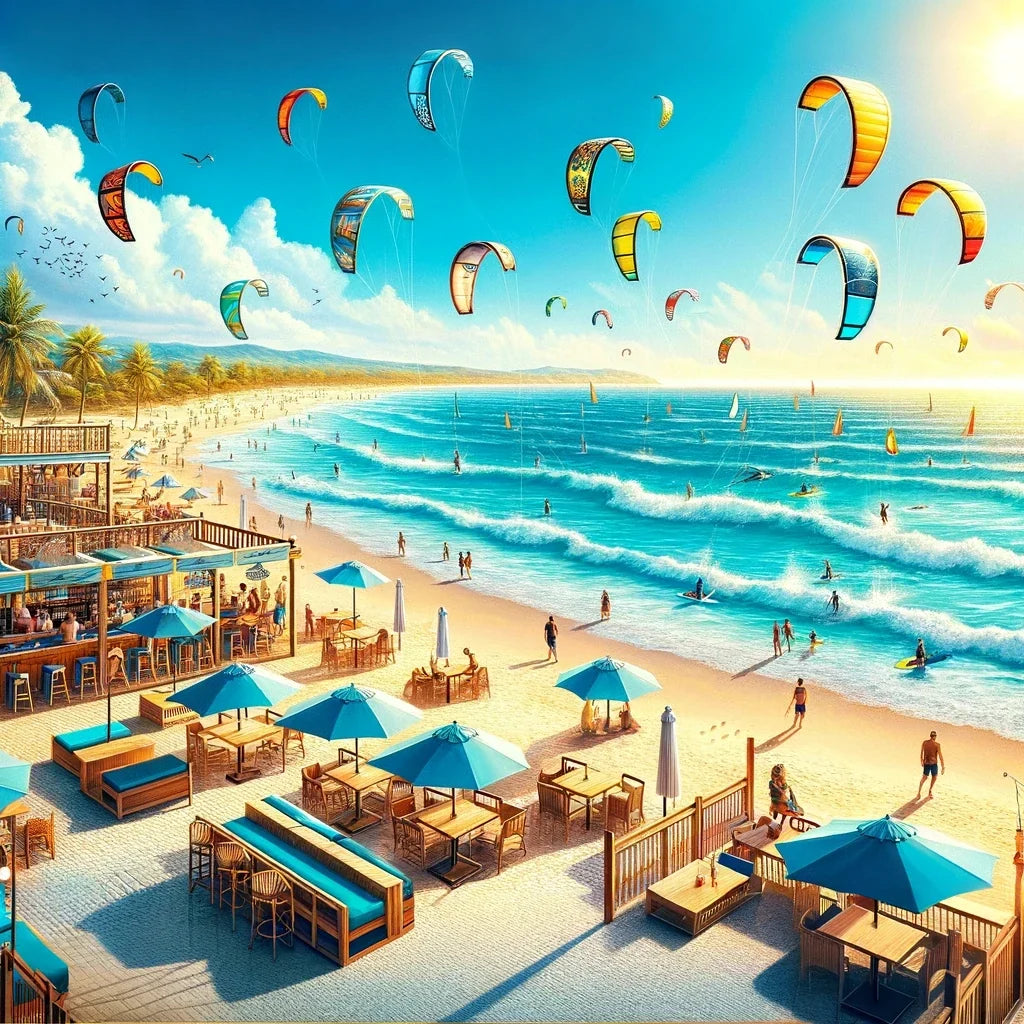 Azure Summer Harmony Canvas
