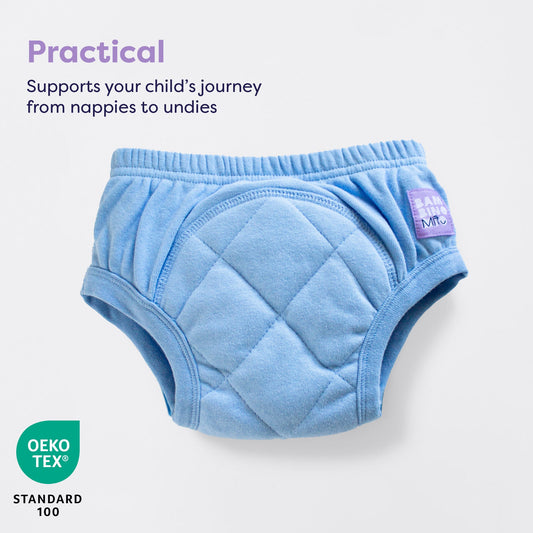 Reusable Potty Training Pants Enhanced Design in Blue