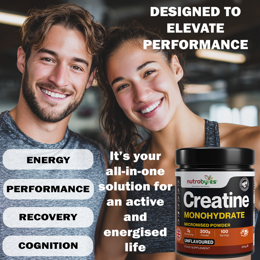 Creatine Monohydrate Powder 300g (100 Servings) | Pure Micronised Creatine Powder Supplement for Men & Women, Pre & Post Workout Strength, Muscle Growth & Recovery, Vegan | Unflavoured