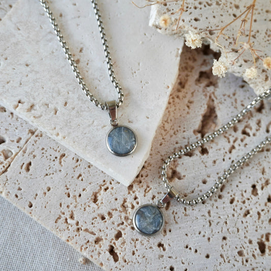 Stone Grey Small Pendant