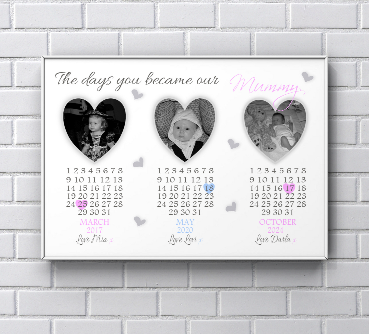 Mother's Day Print - Personalised Gift for Mummy or Nanny