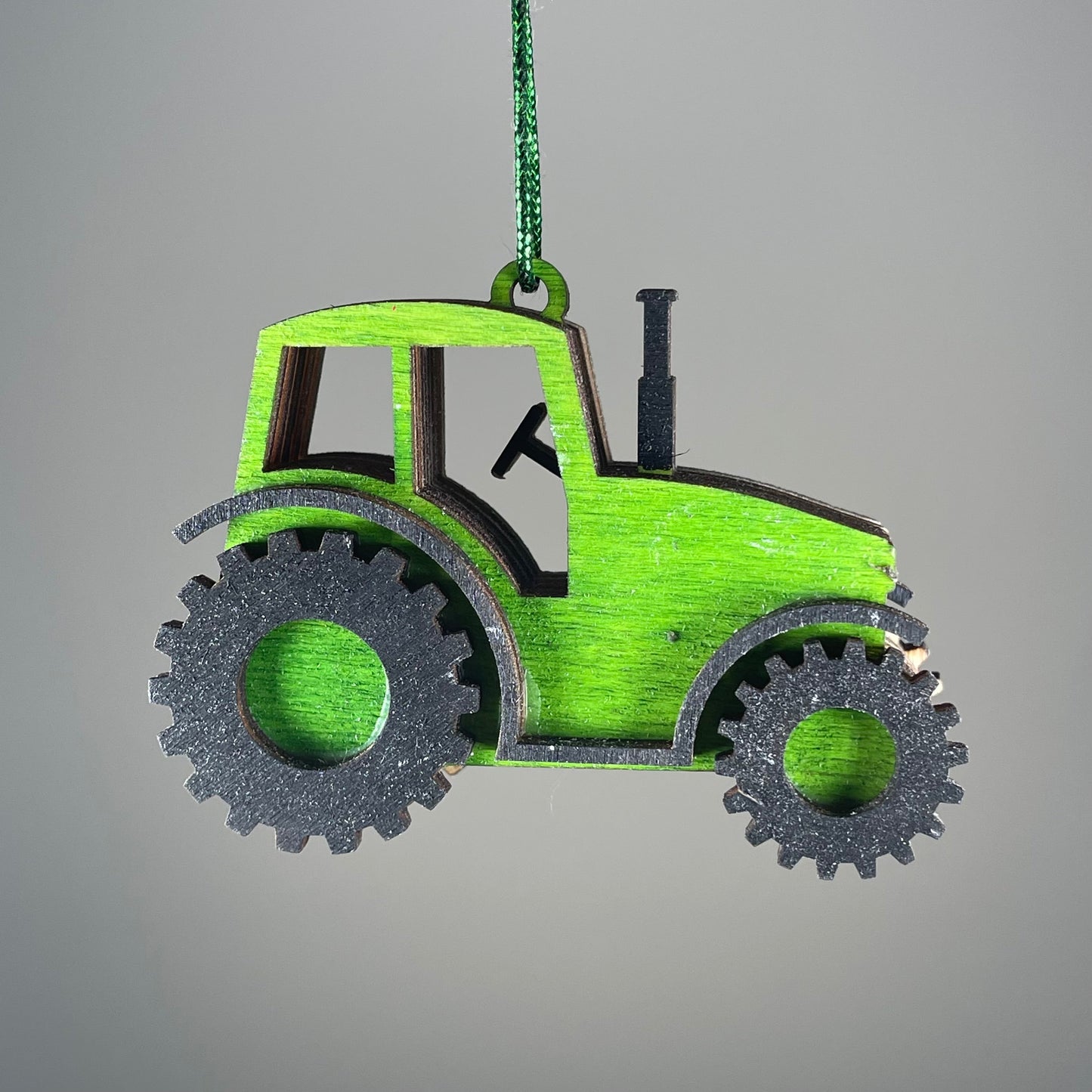 Tractor Bauble - Handmade Ornament by Curious Rabbit ®