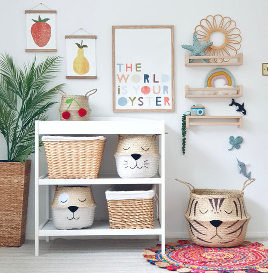 Natural Tiger Basket - Extra Large