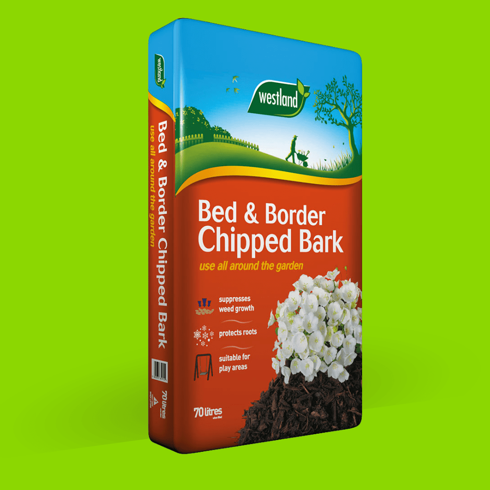 Bed & Border Chipped Bark 70ltr Handy Bags Bulk Buy