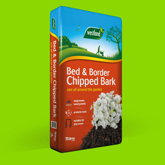 Bed & Border Chipped Bark 70ltr Handy Bags Bulk Buy