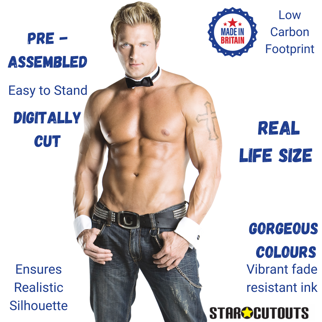 SC476 Billy Cuff n Collar Cardboard Cut Out Height 187cm