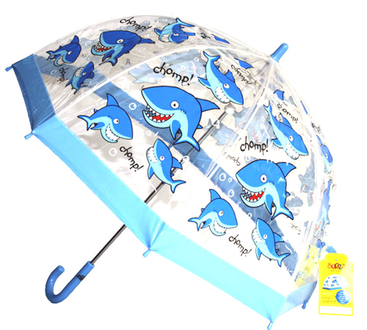 Bugzz @ Soake Kids PVC Shark Umbrella