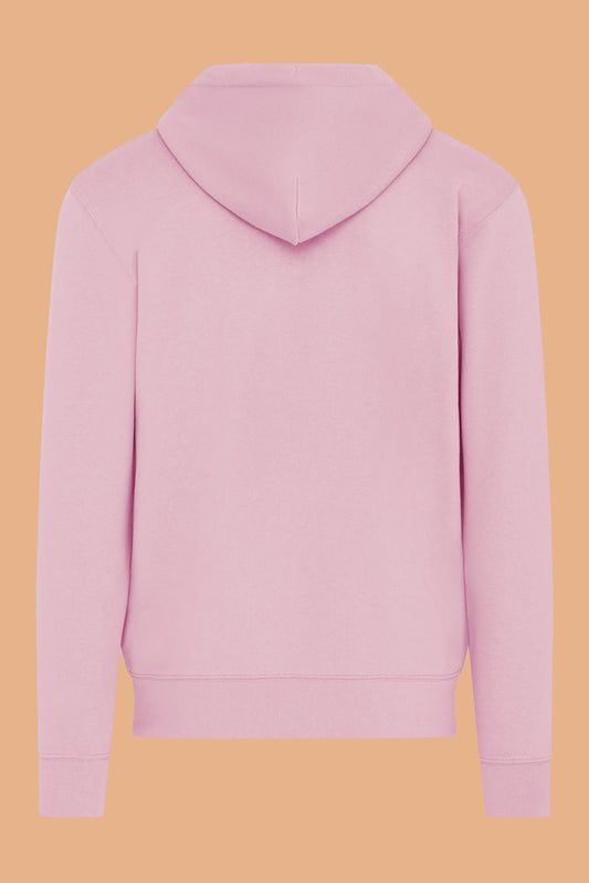 Embroidered P Zip-Up Hoodie