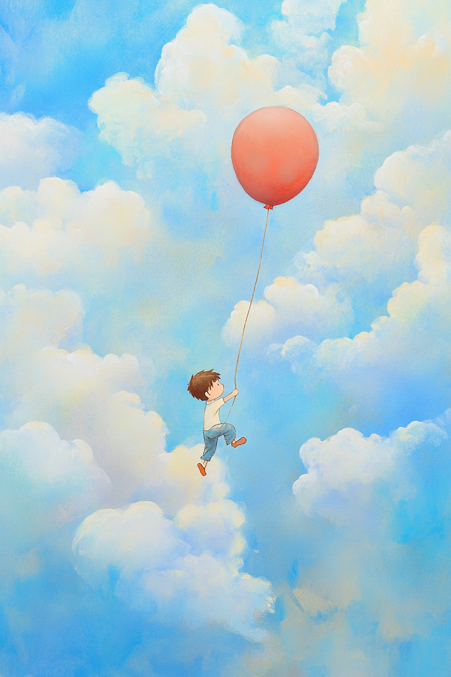 Balloon Boy Canvas