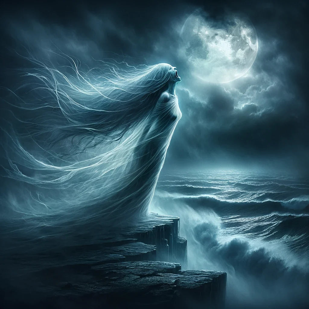 Banshee's Cliff Lament Canvas