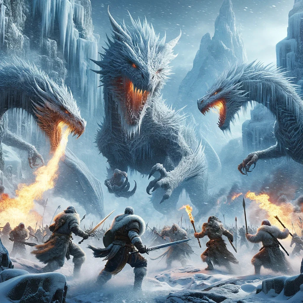 Battle of Frost Island Canvas