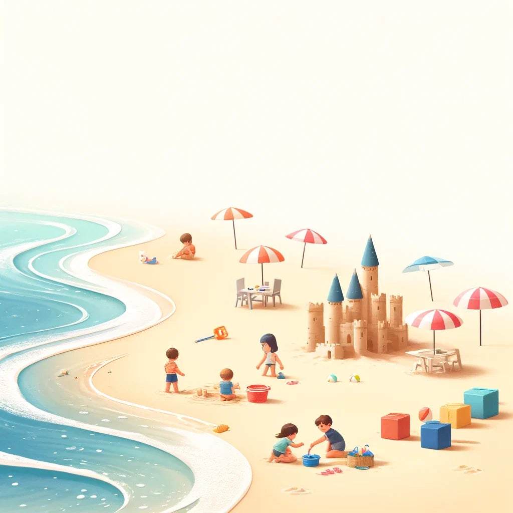 Beach Playtime Canvas