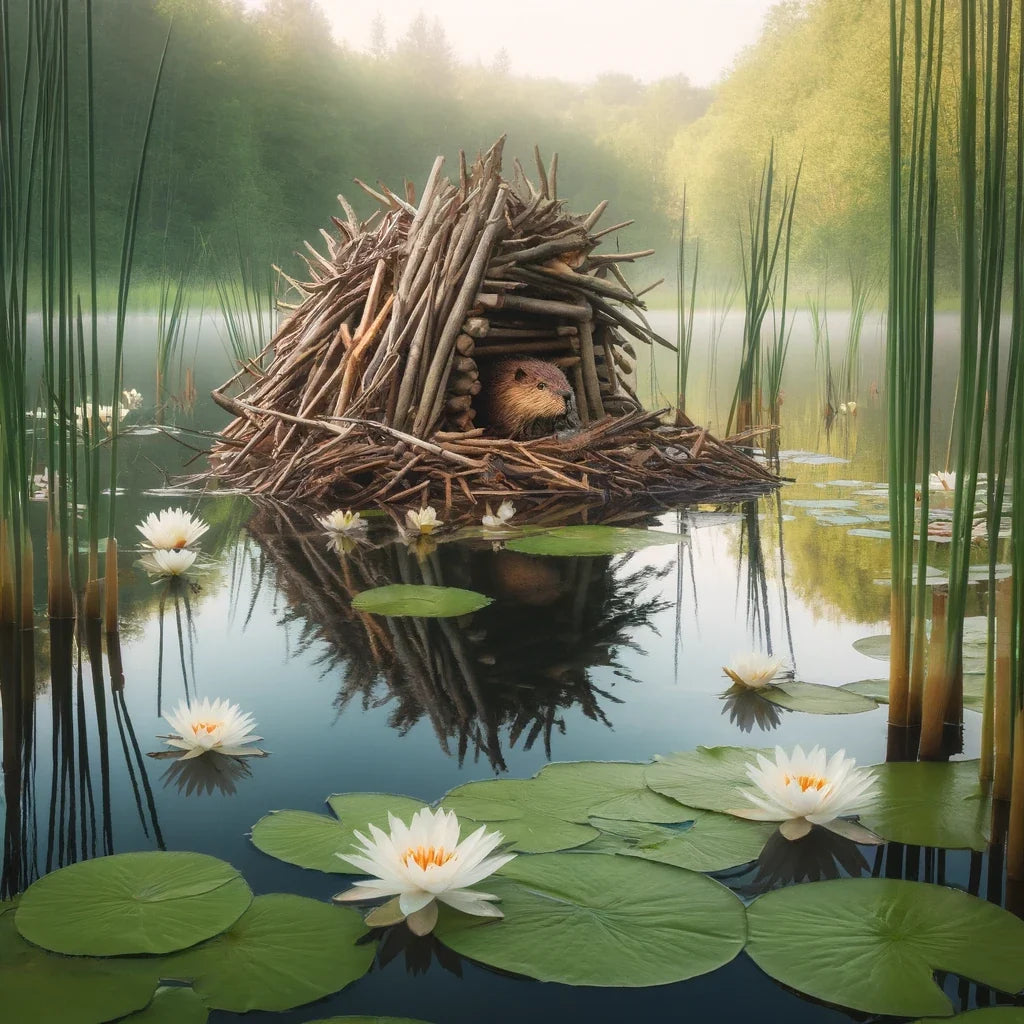 Beaver Lodge Harmony Canvas