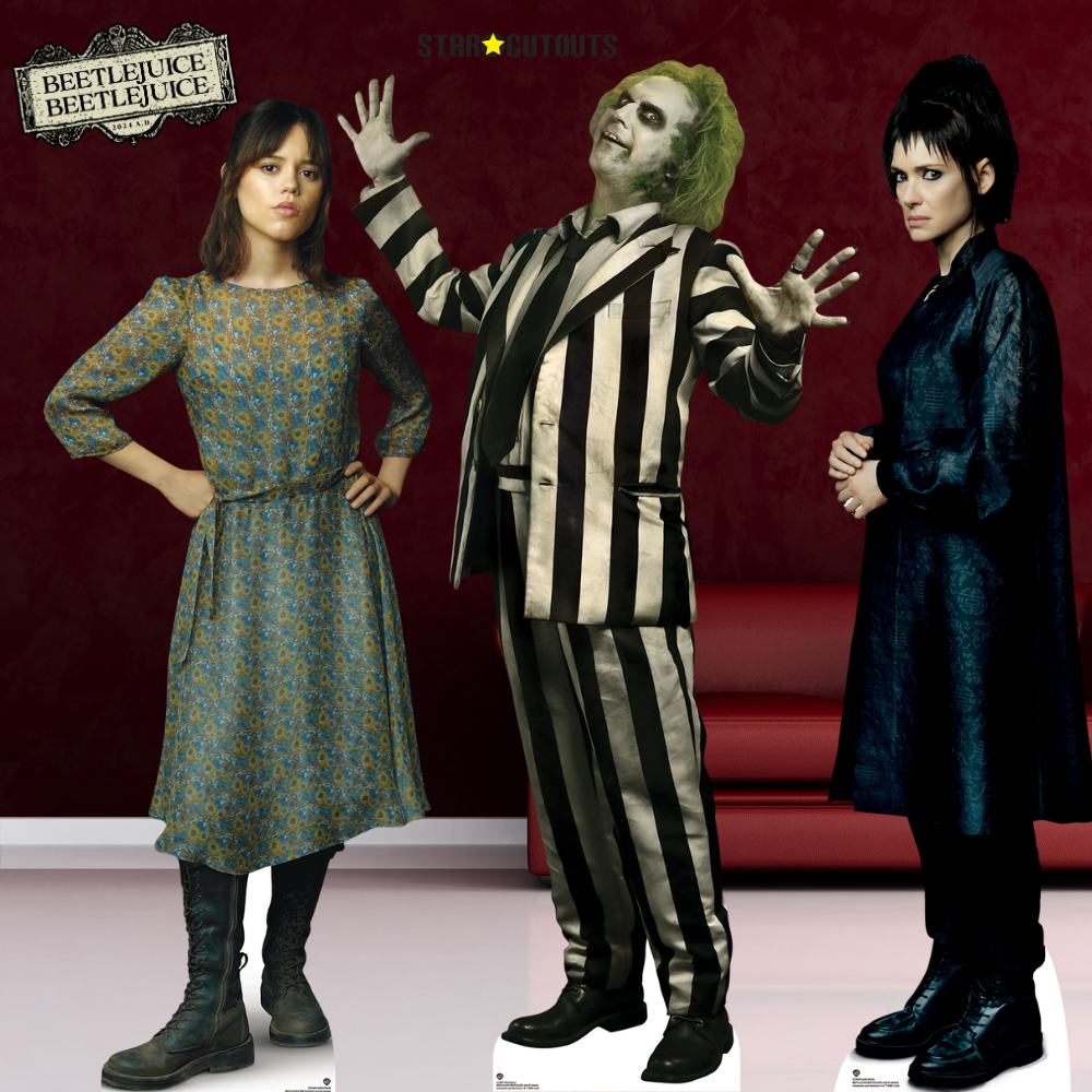 SC4513 Bob Stand-in Beetlejuice Beetlejuice Cardboard Cut Out Height 185.00cm