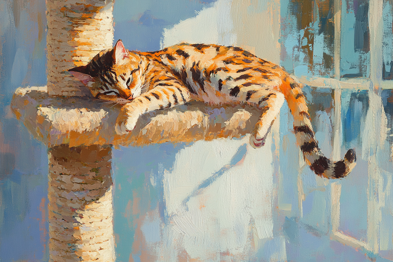 Bengal Ascent Canvas