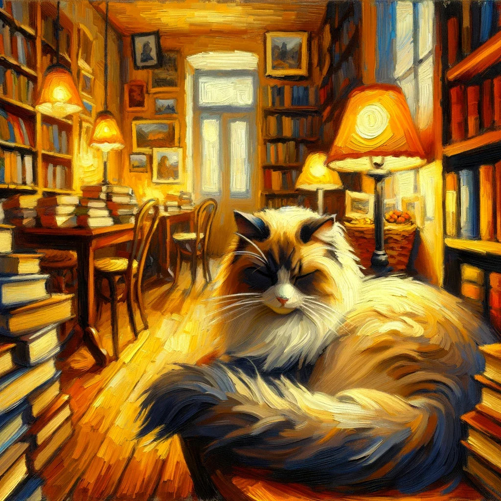 Bookshop Bliss Cotton Cushion