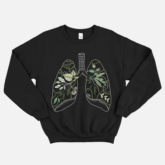 Botanatomy Lungs Sweatshirt (Unisex)